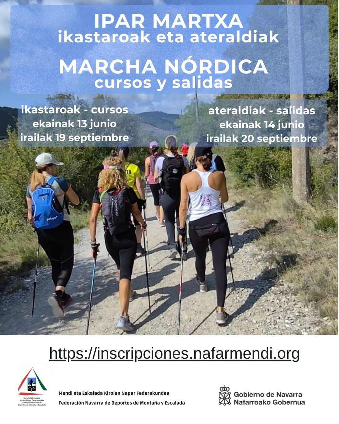 TALLERES Y SALIDAS DE MARCHA N&Oacute;RDICA EN MONTA&Ntilde;A